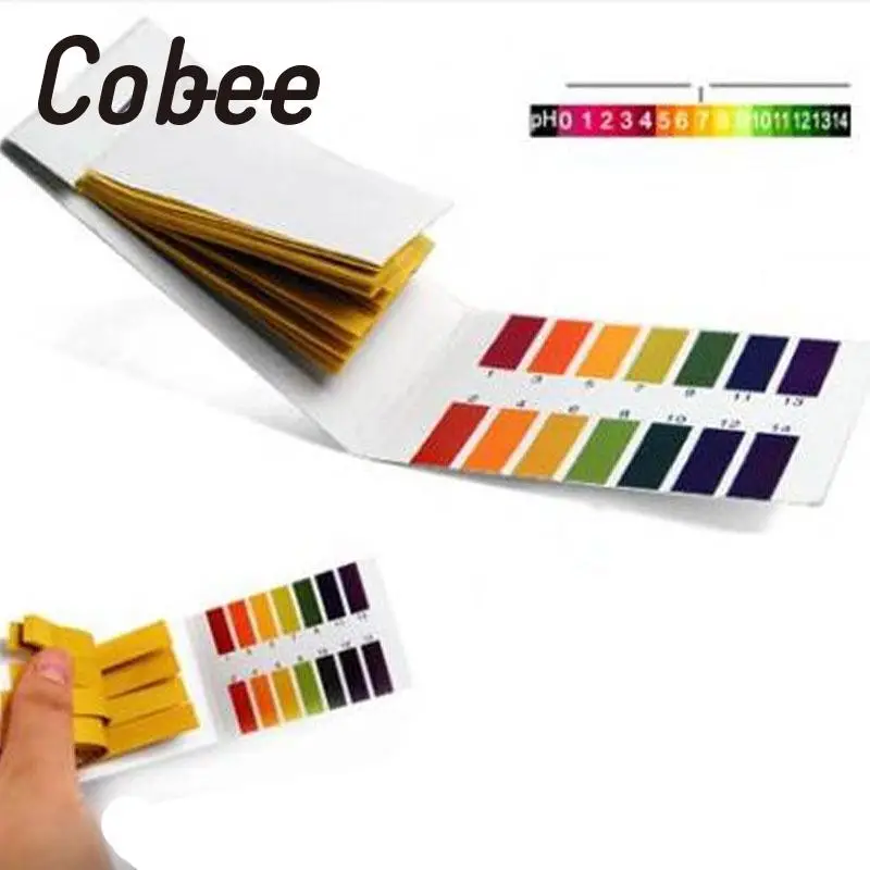 

Cobee 80page PH Test Paper Meter Chemistry Stationery Acid Alkali Monitoring Students School Supplies No Stationery Sticker