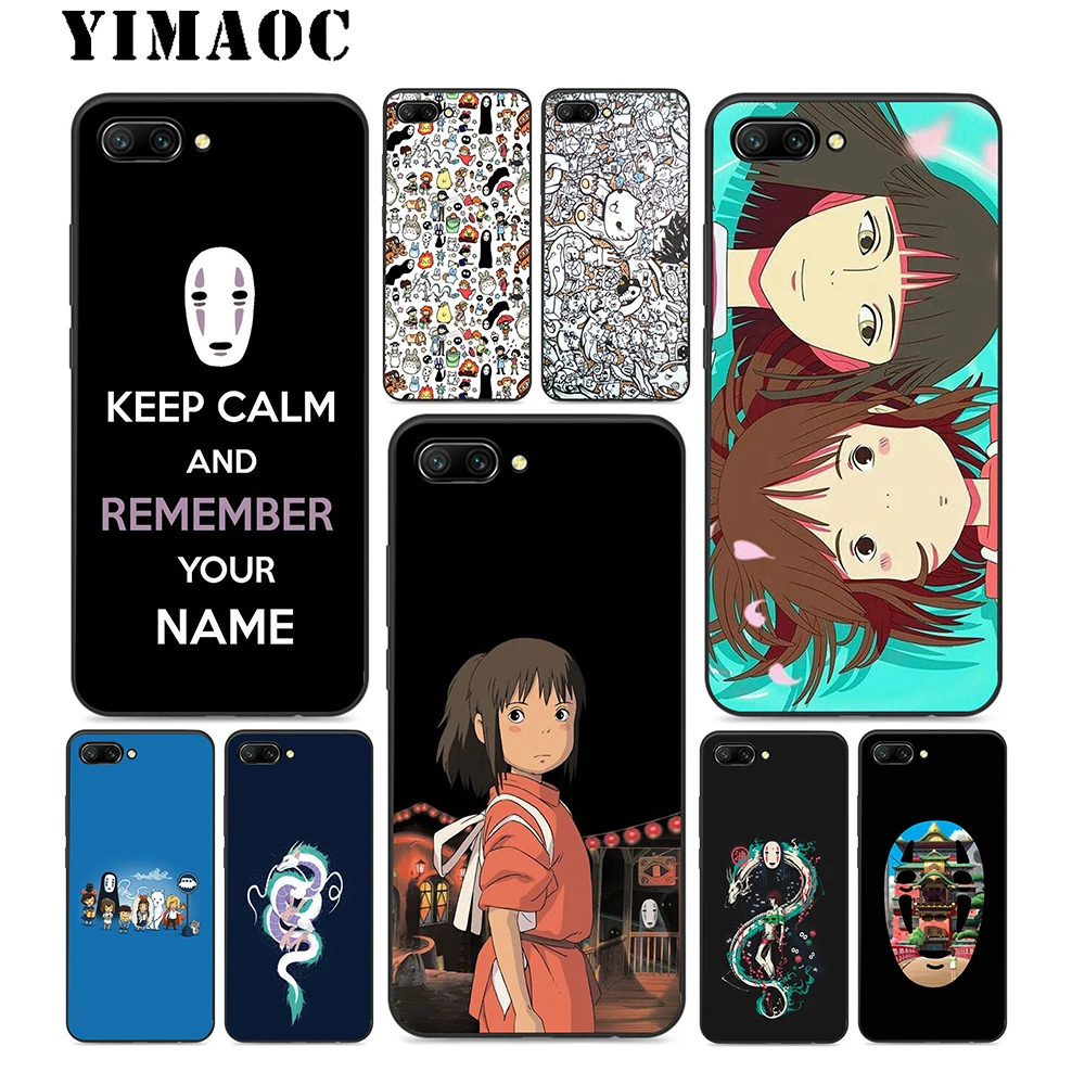 

YIMAOC Spirited Away haku Soft Silicone Case For Huawei Honor Mate 10 P20 P10 P9 P8 P Smart Y6 6A 7A 7X 7C Lite Pro 2017 2018