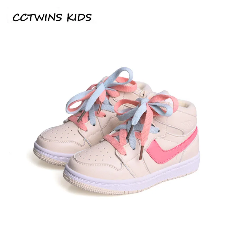 

CCTWINS KIDS 2018 Winter Baby Pu Leather Casual Shoe Children Sport Trainer Boy Brand High Top Sneaker Girl FH2331