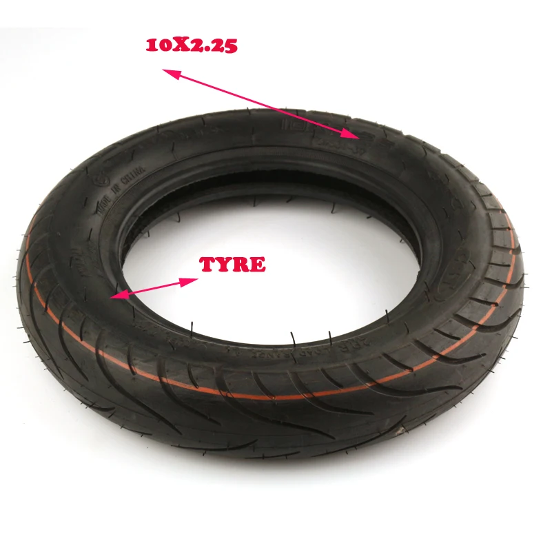 Высокое качество 10x2.25 шины внутренняя шина труба подходит автоматическая балансировка автомобиля электрический скутер шины для электрического велосипеда