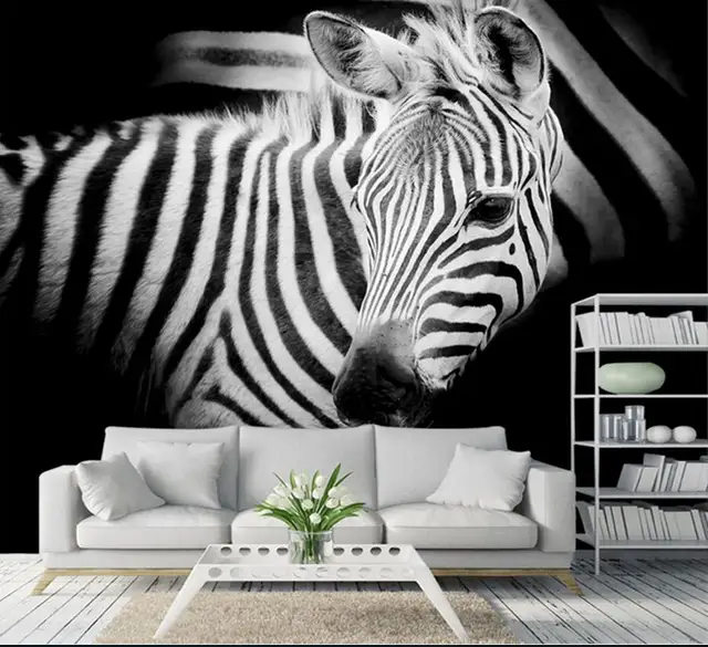 Zebra Wandbild Foto Tapeten 3D Benutzerdefinierte Größe Tier ... Zebra Wandbild Foto Tapeten 3D Benutzerdefinierte Größe Tier ...
