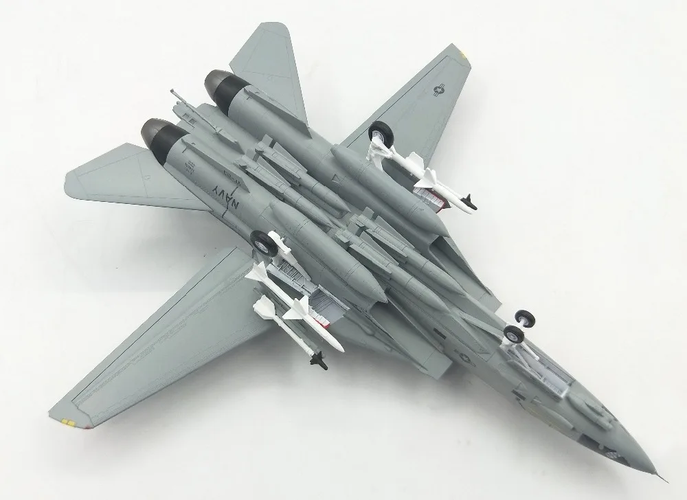 Труба 1: 72 F-14D VF-213 ЧЕРНЫЙ ЛЕВ эскадрильи мужской F14 модель истребителя