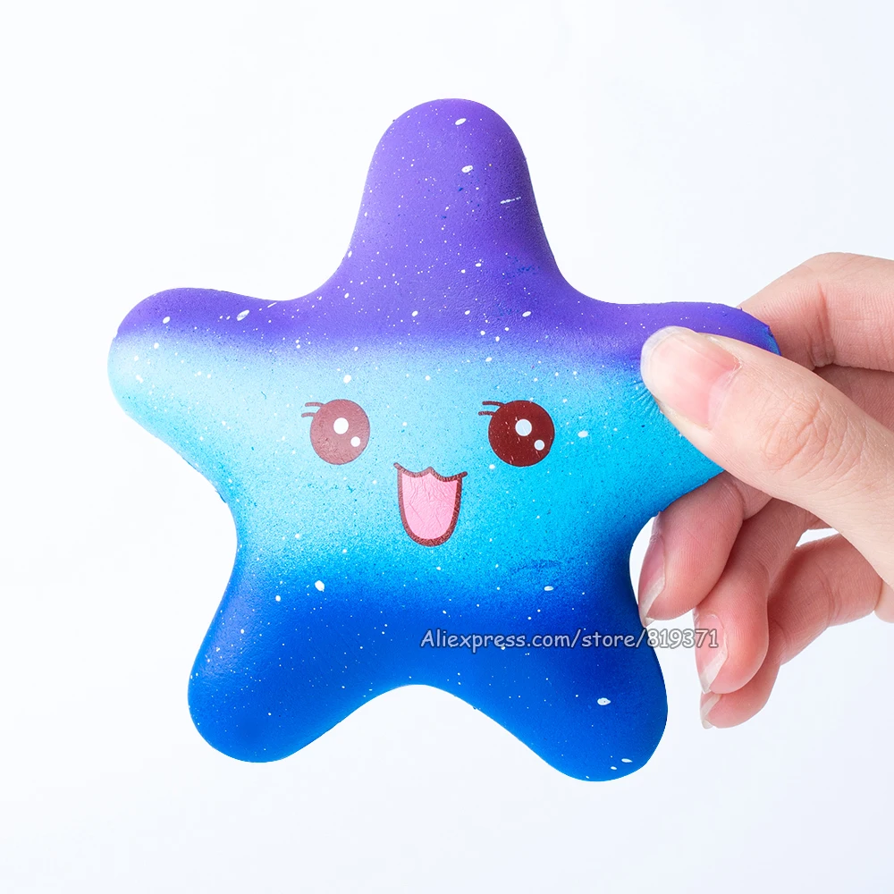Мягкий сюрприз Морская звезда снятие стресса гаджет популярный Гаджет медленный нарастающее при сжатии Squishe забавная новинка игрушки для