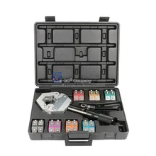 1500 Hydra-Krimp A/C Hose Hydraulic Crimper Kit Hose Fittings Crimping Tool Set