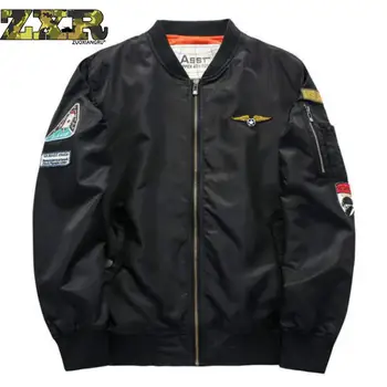 

Zuoxiangru Military Jacket Men Men's MA-1 Style Army Tactical Baseball Jacket Bomber Jackets And Coats For Men Male Militar 2