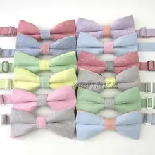 Шарф из хлопка и льна, 2 тон мужской галстук-бабочка макароны с бантиками, костюм-смокинг общего вечерние бабочка жаккардовый галстук-бабочка, 200 шт