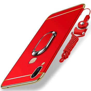 

DIYABEI Shockproof Phone Cover Case For VIVO X21 ud PC Car Holder Stand Magnetic Bracket For VIVO X21 Back Cover phone shell