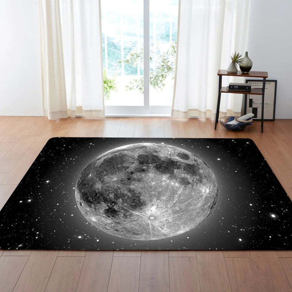 AOVOLL коврик с картой Луны 2019 ковры и ковры для дома Гостиная Детская комната и спальня ковры для современной гостиной коврики