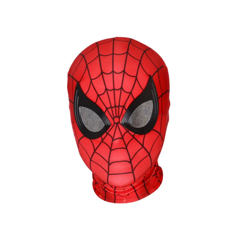 Взрослый ребенок супергерой Человек-паук косплей реквизит аксессуары вокруг Marvel фильм плотно шапки Хэллоуин сценическая маска на лицо