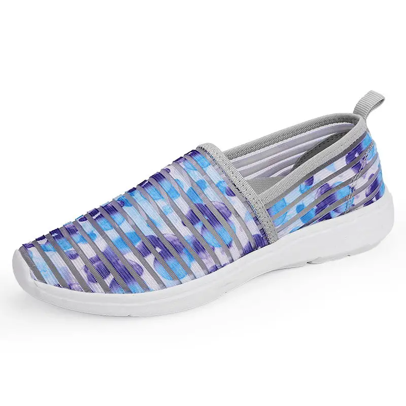 

Women Shoes Knitting Sock Sneakers Women Spring Summer Slip On Flat Shoes Women Plus Size Loafers Flats Walking krasovki Famela