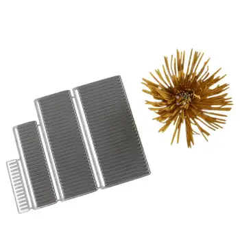 

Striped Flower Stamen Metal Cutting Dies Set Stencils DIY Scrapbooking Cuts die Nouveau