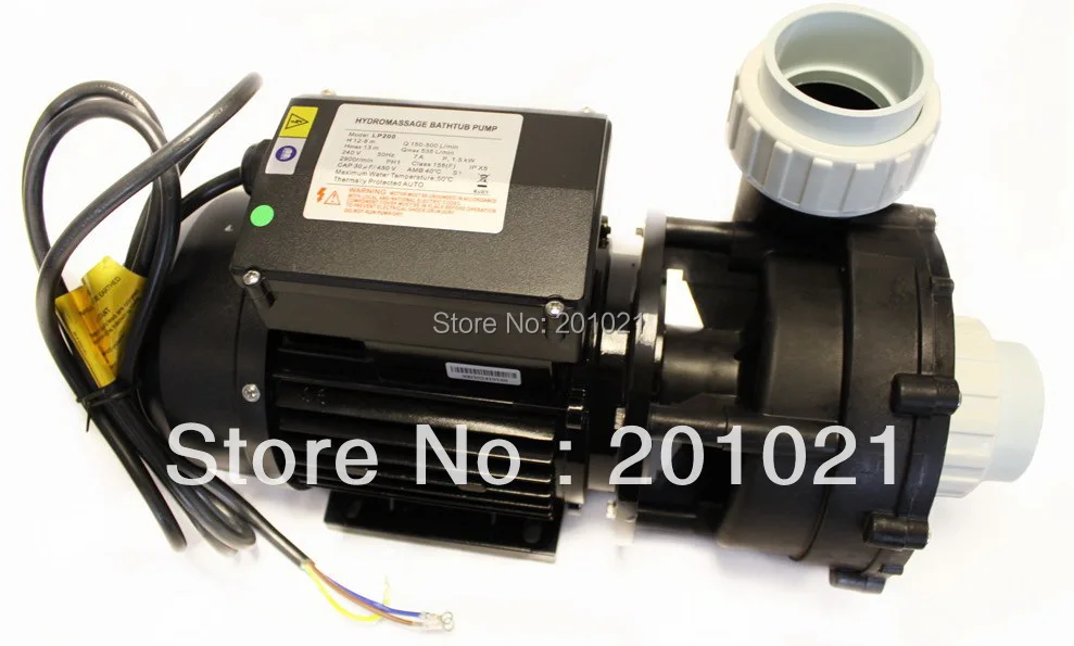 LP200 с насосом для ванны 220 В/50 ~ 60 Гц и спа 2HP замена водной дорожки Aquaflo Thermax насос