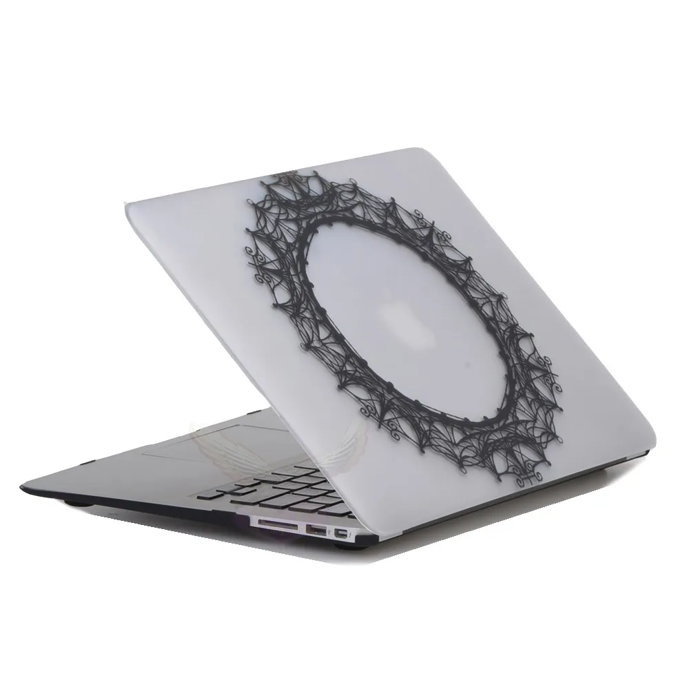 Защитный чехол с цветочным кружевом, защита для ноутбука, Жесткий Чехол для Apple Macbook Air Pro 11 12 13 15 retina Bag