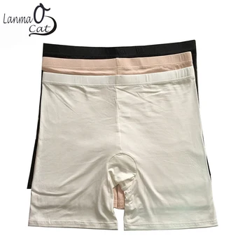 

2 PCS Summer Pants Boyshort Underwear For Women Or Lady Inner Underpant Boyshorts Panties Boxer 2XL 4XL Free Shipping