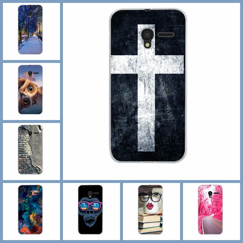 Для Alcatel One Touch Pixi 3 4 5 &quot5017 5017D 5017X 5019D Мягкий силиконовый чехол для мобильного