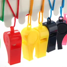 Hot Sale Whistle With Lanyard Soccer Basketball Football Training Cheerleading Whistle Outdoor Survival Lifesaving Whistle