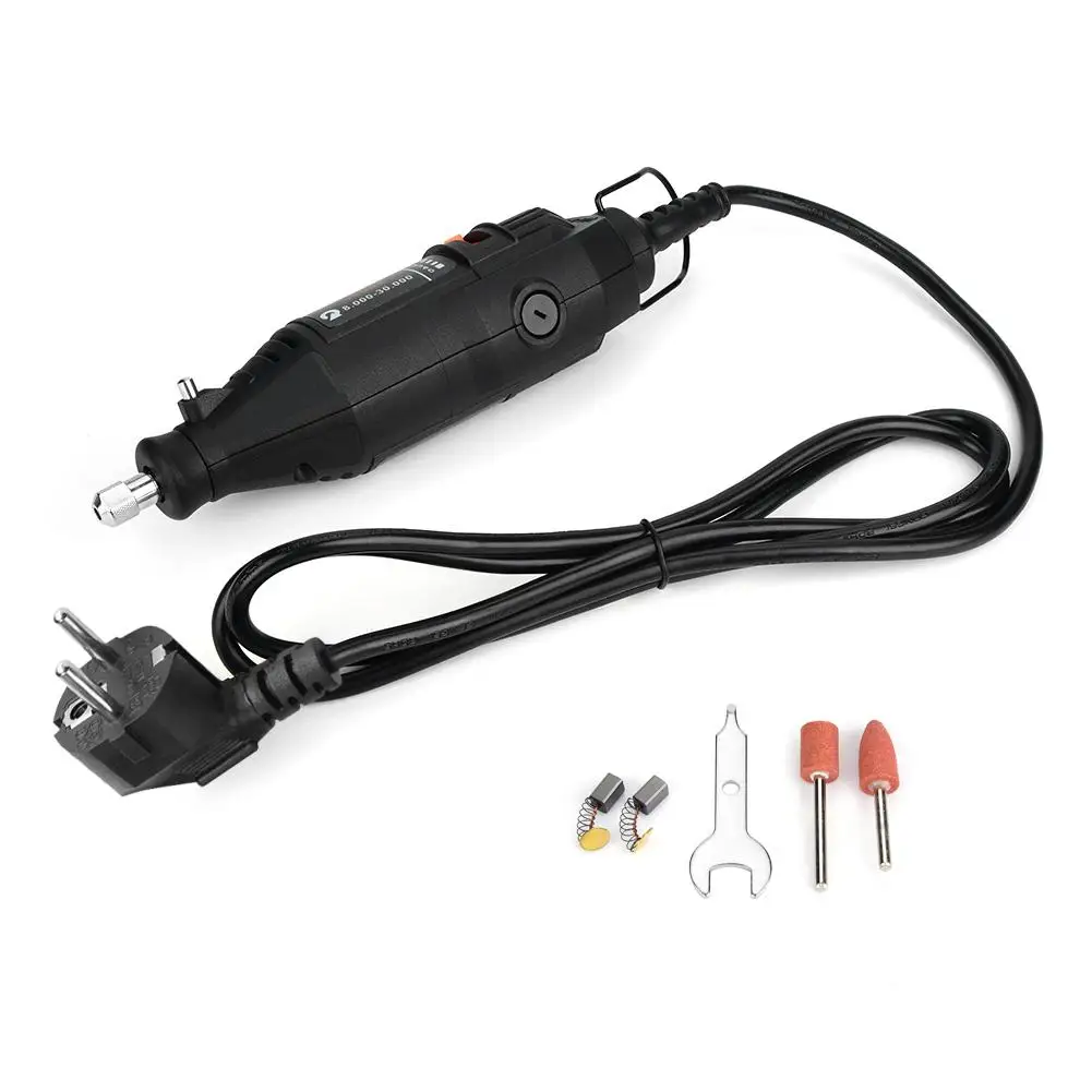 EU Plug 220V 130 Вт 220 В Электрическая дрель шлифовальный станок полировщик шлифовальная роторная полировальная машинка электроинструмент - Цвет: EU Plug 220V