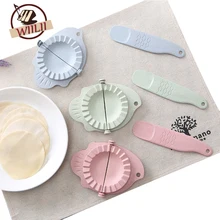 WIILII 1 компл. Пшеничная солома сырье PP Пельменный производитель обертка тесто резак пирог пельменей плесень кухня инструменты для приготовления пищи