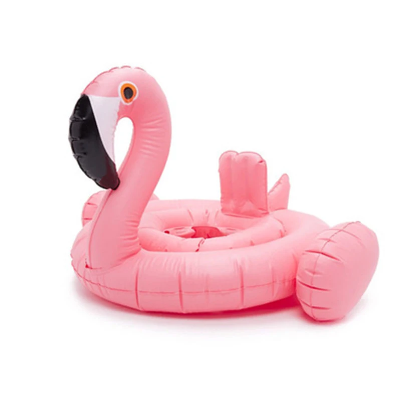

0-4 Years Baby Giant Swan Inflatable Flamingo Ride-On Pool PVC Toy Float Inflatable Bath Ring Holiday Water Fun Toys TD0036
