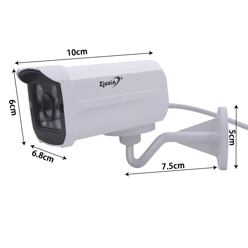 ZJUXIN 1080 P/4MP/5MP ahd камера 4 шт Массив светодиодный SONY IMX323/OV4689/SONY326 решение использовать 2,8 мм/3,6 мм/6 мм/8 мм/ручной 2,8-12 мм объектив