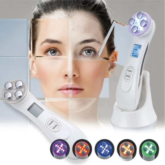 RF Radio Frequency Facial Body EMS Electroporation Mesotherapy Photon Therapy LED Light Face
