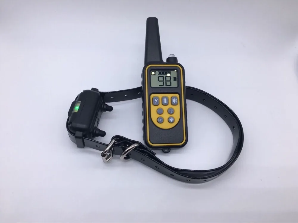 800m Remote Dog Training Collar Rechargeable and waterproof Electronic