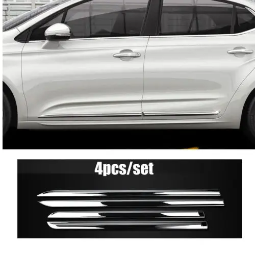 CHROME DOOR ACCENT LINING BODY MOLDING TRIM COVER FOR 2013 2014 2015 CITROEN C4L C4 Lin Tool