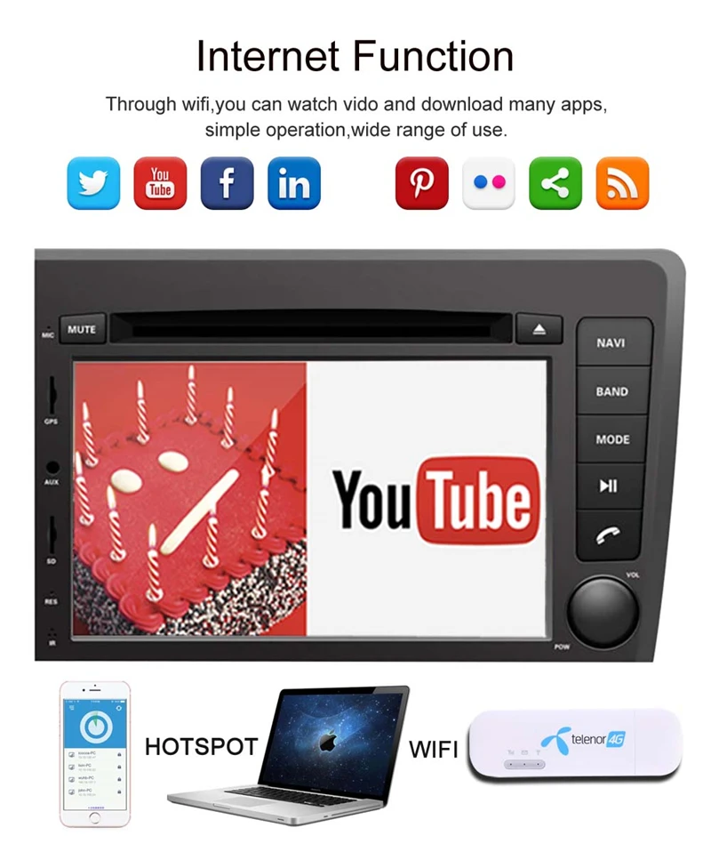 Discount 2 Din Android 8.0 Car Radio for VOLVO S60 V70 XC70 2000-2004 Octa Core GPS Navigation CD DVD Player Bluetooth Autoradio Headunit 21