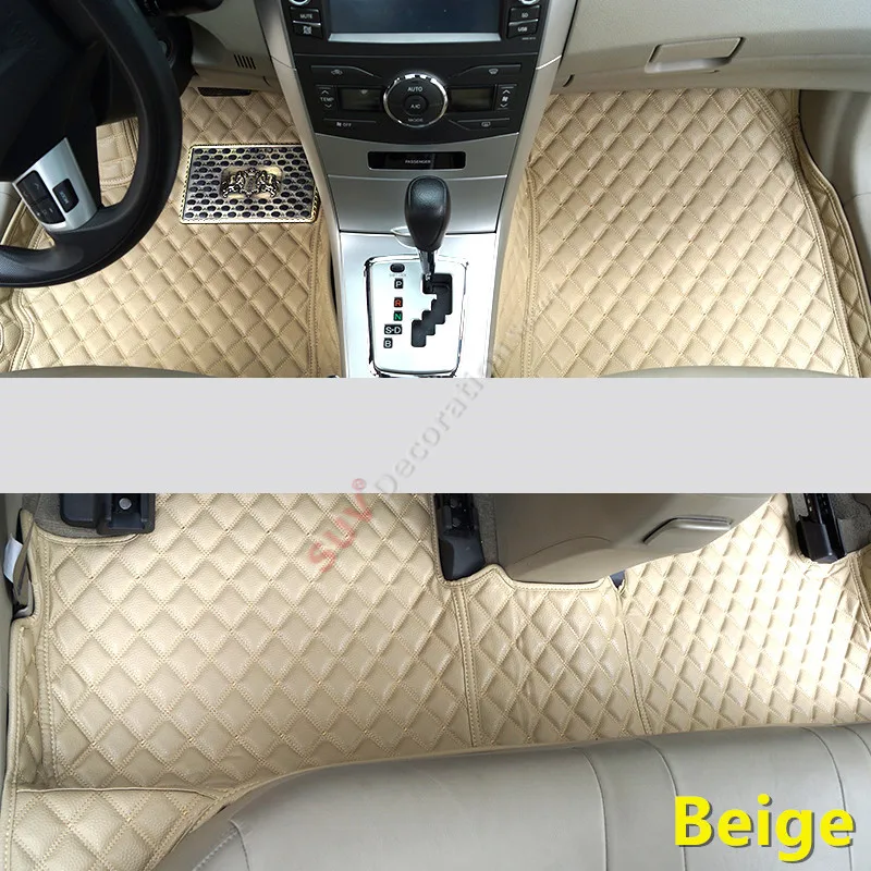 

For Audi Q3 8U 2013 2014 2015 2016 2017 Accessories Interior Leather Carpets Cover Car Foot Mat Floor Pad 1set