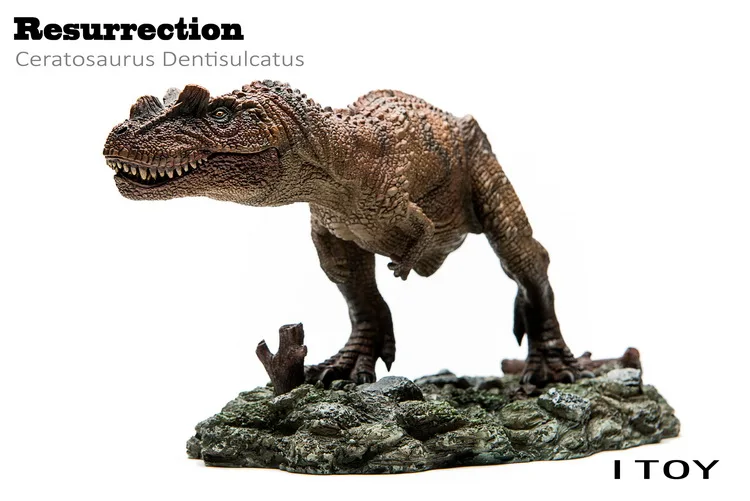 ITOY 1:35 Resurrection Ceratosaurus Dentisulcatus/Велоцираптор Antirrhopus Коллекция игрушек модель Коллекционные Фигурки Динозавров