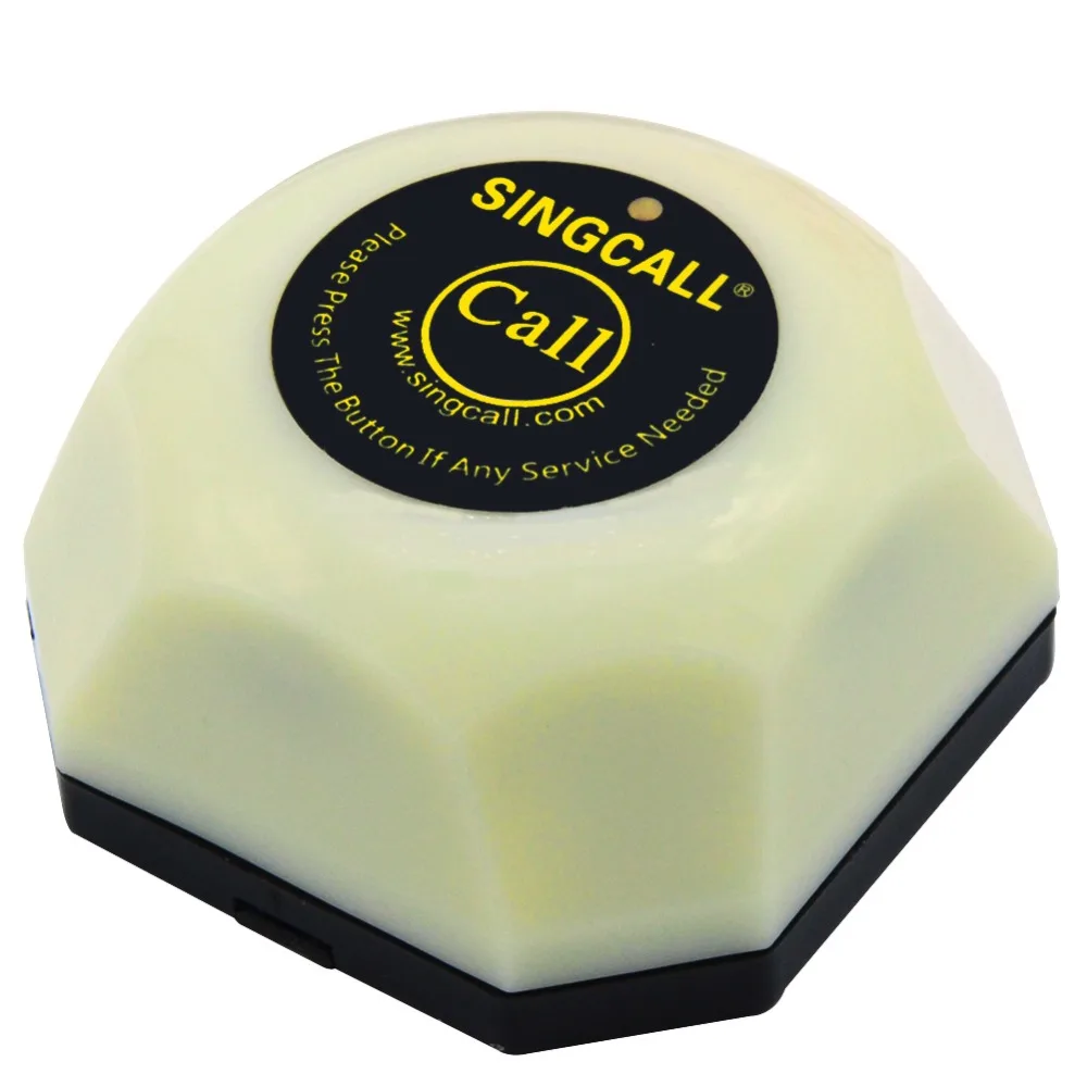 Singcall. беспроводной системы официант, кнопки для обслуживания, 20 шт. из Серебряные Колокольчики и 1 шт. дисплея, используя в ресторан