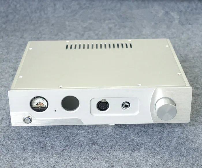 Amplifier case 350*80*258mm BZ22 Silver All aluminum amplifier chassis