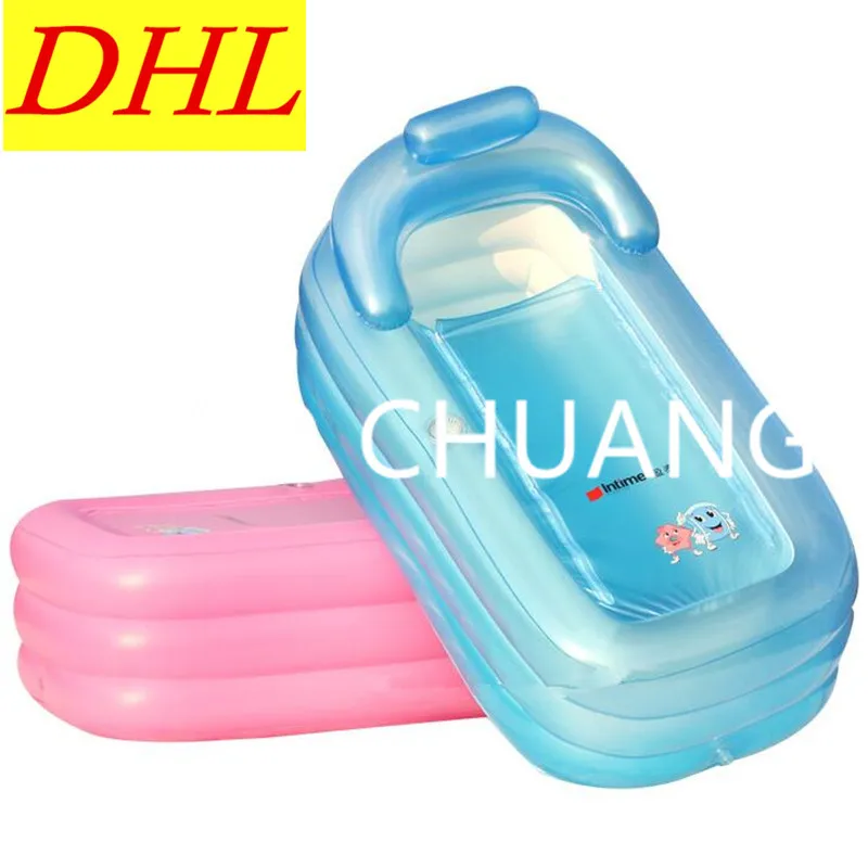 

Home Use Rectangle Inflatable Bath Tub Keeping Warm Tub PVC Thicken Comfortable SPA Tub G992