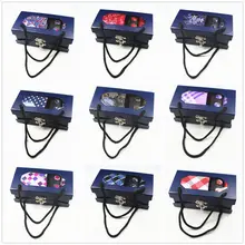 Стильный галстук жениха джентльмен галстук набор свадьба день рождения подарки галстук для мужчин Великолепная шелковая гравита тонкая стрела галстук набор