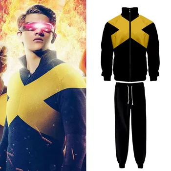 

X-Men: Dark Phoenix Cosplay hoodies sweat coat pants cosplay Dark Phoenix Cosplay hoodies Carnival Superhero Cosplay