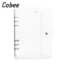 Обложка для ноутбука A5/A6/A7 DIY 6 отверстий связующий дневник планировщик Обложка Водонепроницаемый экономичный блокнот кольцо переплет обложки