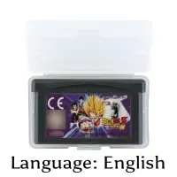 32 бит видеоигры картридж Dragon Ball Z наследие Гоку II Консоли Карты UKV версия английская литература поддержка Прямая доставка