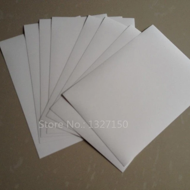 50 fogli A5 carta per stampante adesiva sintetica opaca impermeabile PP per  stampante Laser - AliExpress