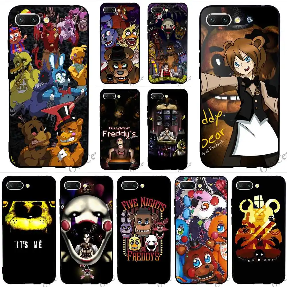 

Pattern Five Nights At Freddy Phone Cover for Huawei Honor 7X Case 10 8 9 Lite 6A 7A Pro 7C Y6 Prime Nova 3 3i Cases Skin