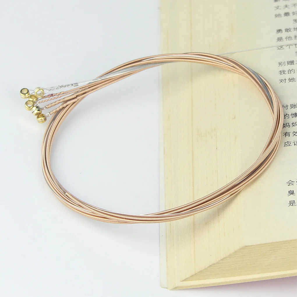 FLEOR 012 053 Inch Stainless Steel Acoustic Guitar Strings Phosphor