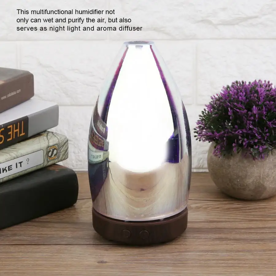 Fogger 100ml Ultrasonic Aromatherapy Aroma Diffuser Humidifier Essential Oil Diffuser Aroma Diffusor Anion Mist Maker