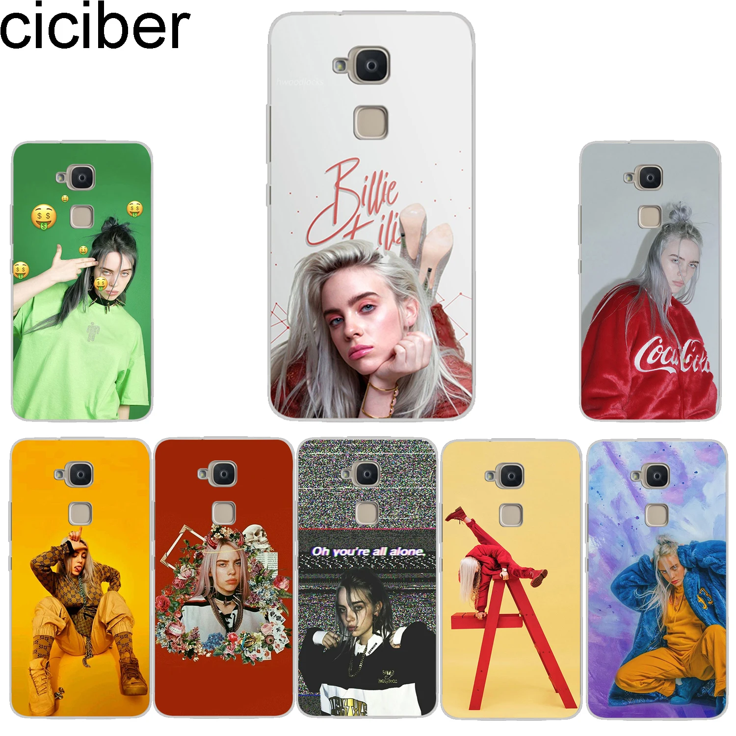 

ciciber Phone Case for BQ Aquaris X2 X Pro V VS U U2 Lite Plus Soft TPU Cover for Aquaris E5s 4.5 M5 M5.5 4.5 X5 Billie Eilish