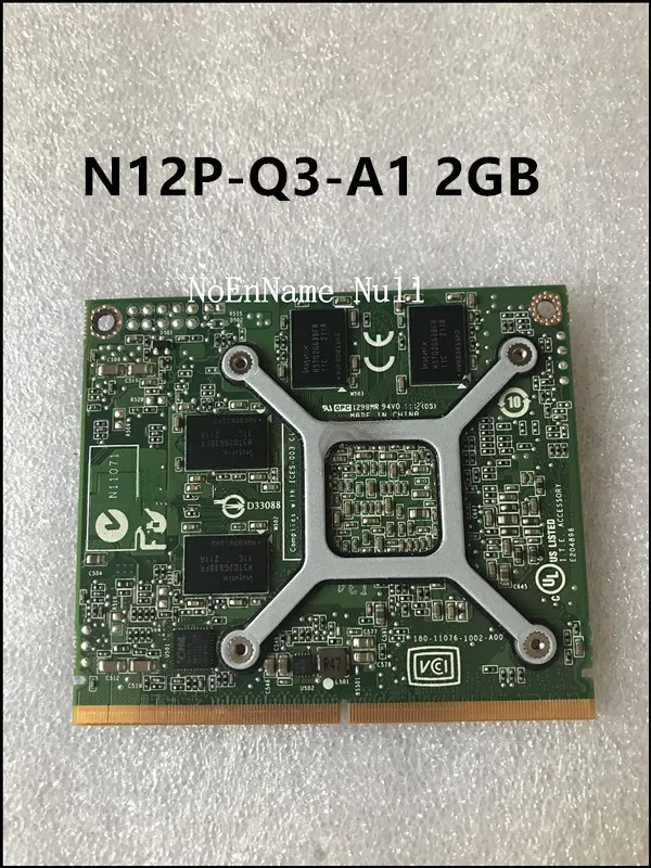  Original Q2000M Quadro 2000 m N12P-A3-A1 2 GB PMY8Y21701CH Video Grafikkarte Für Laptop DELL M4600 