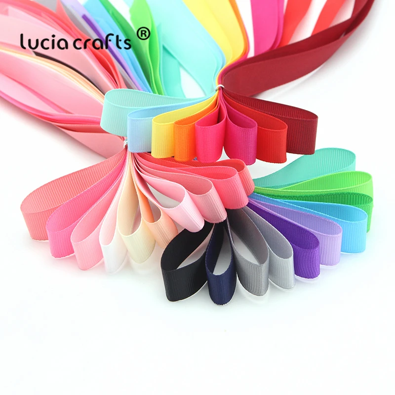 Lucia Crafts 100y 6 мм многоцветные корсажные ленты бант поделки Сделай Сам шитье ручной работы упаковочные материалы аксессуары 040054279