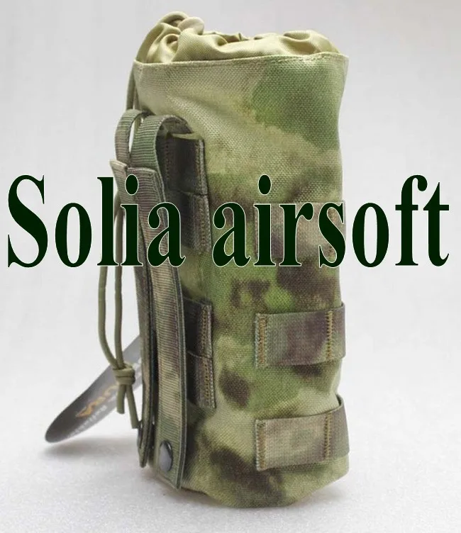 

Tactical 1000D Nylon Fabic Cantee Hunting Kettle Pouch Water Bottle Molle Bag FG ATACS