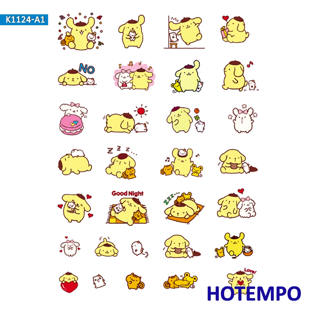Sanrio Kuromi Melody Keroppi Pekkle Gudetama Cute Stickers for Children Letter Diary Scrapbooking Stationery Pegatinas Stickers Sanrio Kuromi Melody Keroppi Pekkle Gudetama Cute Stickers for Children Letter Diary Scrapbooking Stationery Pegatinas Stickers