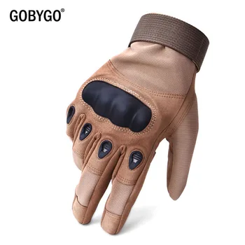 

GOBYGO Military Army Tactical Gloves Combat Hard Knuckle Sport Hiking Hunting Climbing Motorcycle Cycling Riding Glove