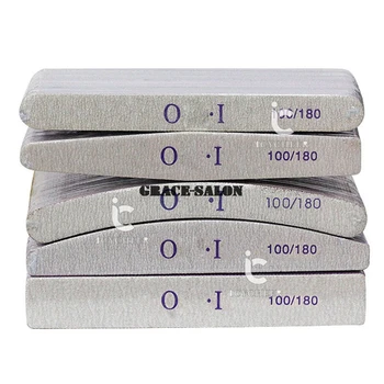 

ICYCHEER 1/5/10/25pcs Nail Art Tips Buffer 100/180 Grit Sanding Buffering File Manicure Tool