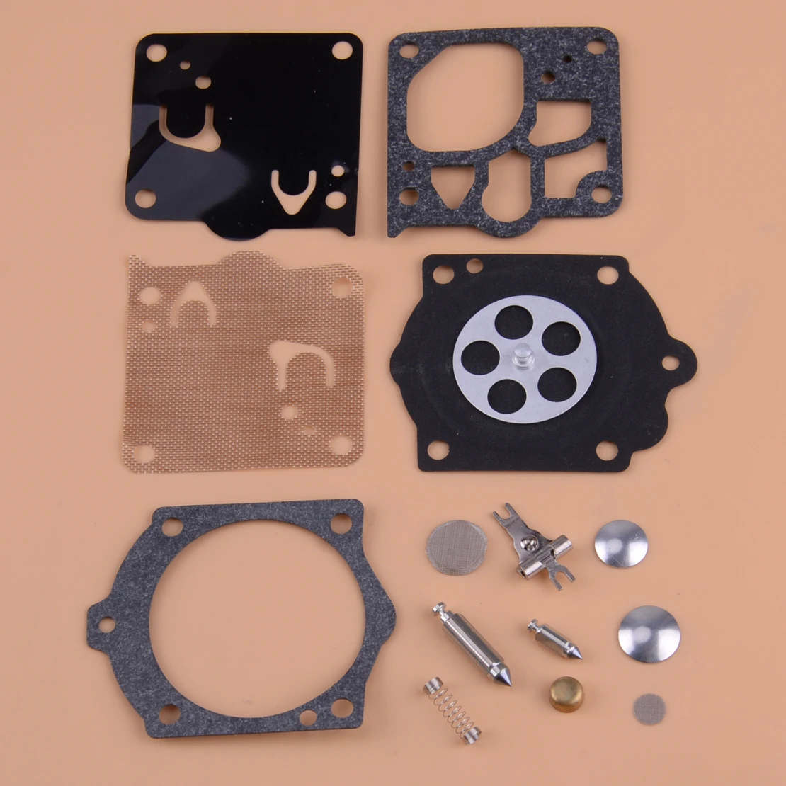 

LETAOSK 13 шт./упак. карбюратор Карбюратор Ремонтный комплект WJ-71 подходит для Husqvarna 394 394EPA 394XP бензопила