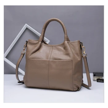 

Bags For Women 2019 Ladies Genuine Leather Handbag Luxury Handbag Women Shoulder Bags Female Crossbody Messenger bags Hobos